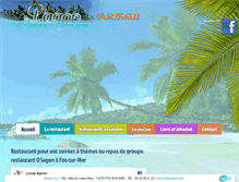 Tablet Screenshot of olagon.com